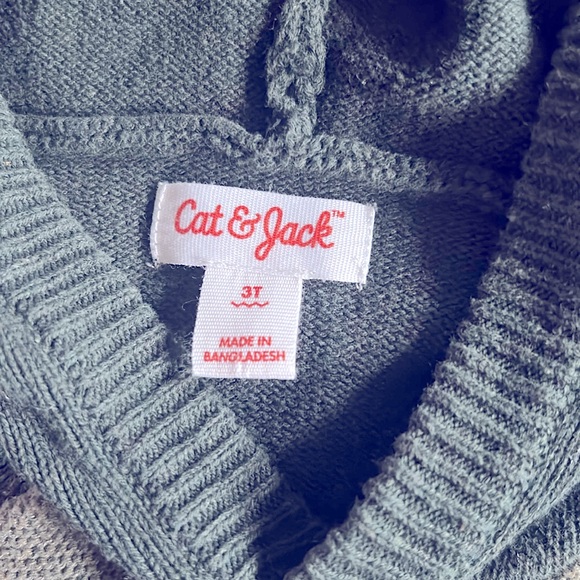 Cat & Jack Green Sweater - Picture 3 of 3